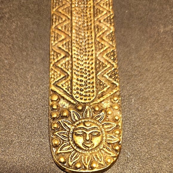Gold Incense Holder - Picture 1 of 4